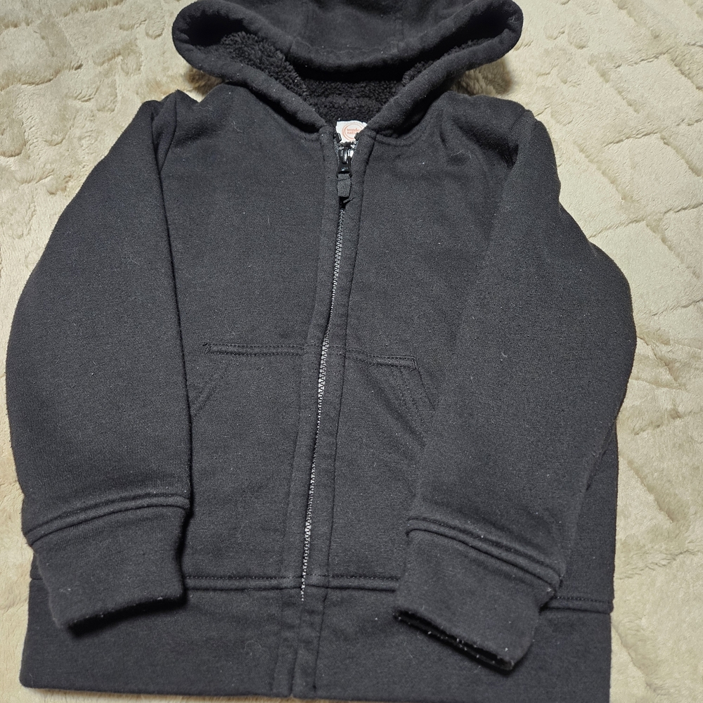 Cozy Black Kids Hoodie